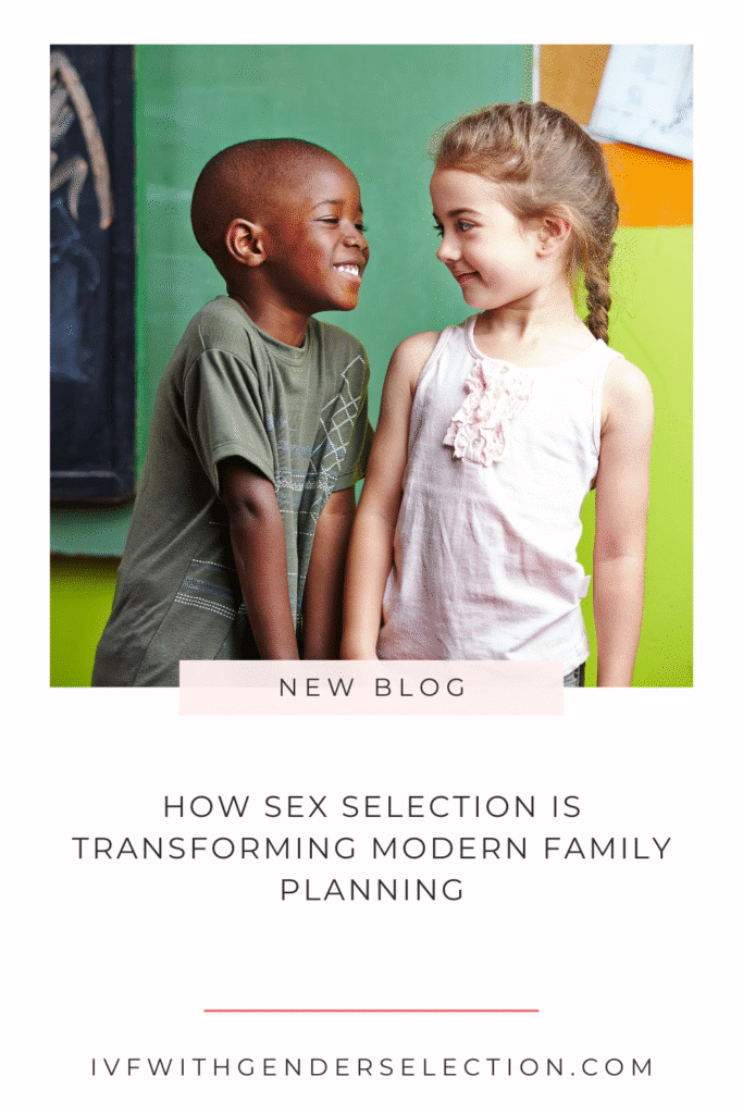 Planification familiale avec sélection du sexe
