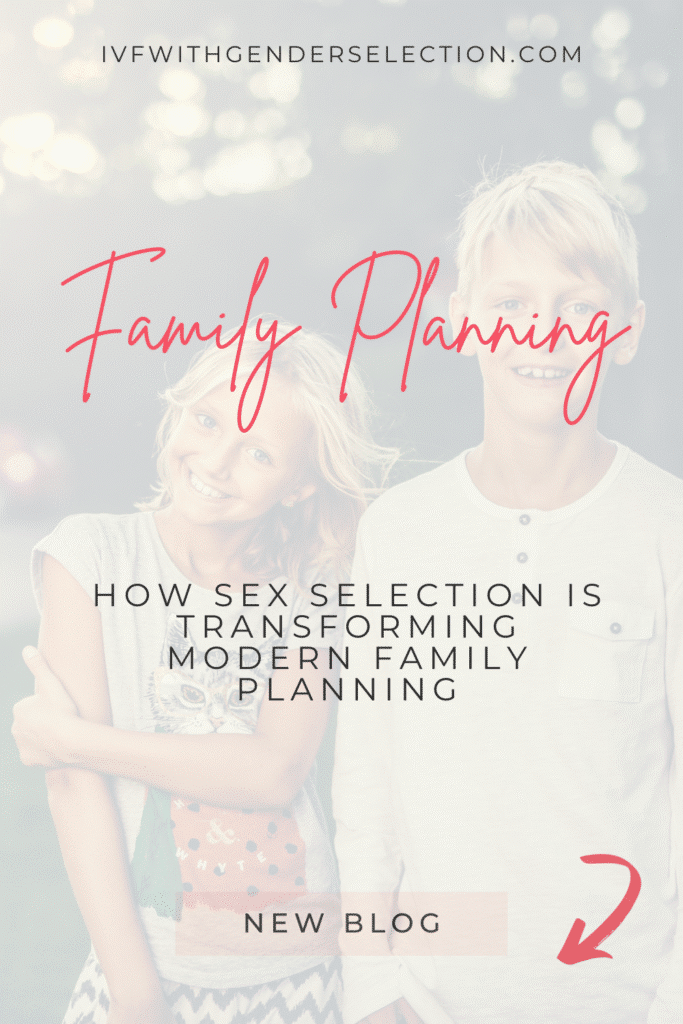Planification familiale avec sélection du sexe