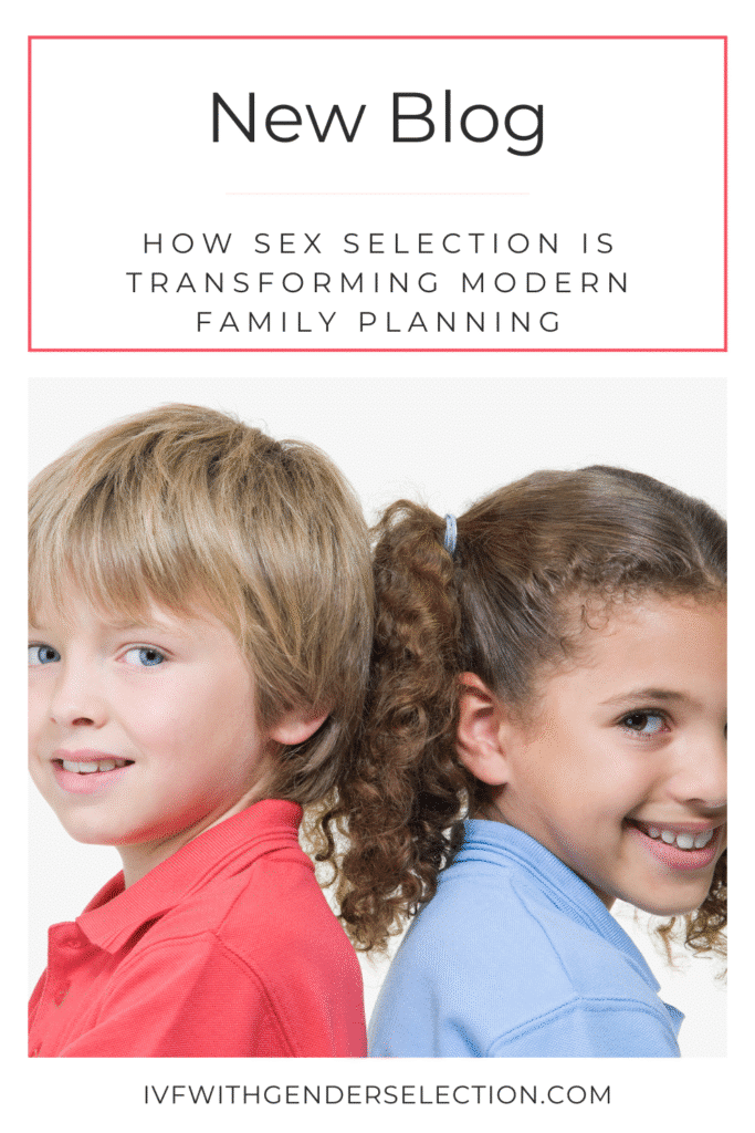 Planification familiale avec sélection du sexe