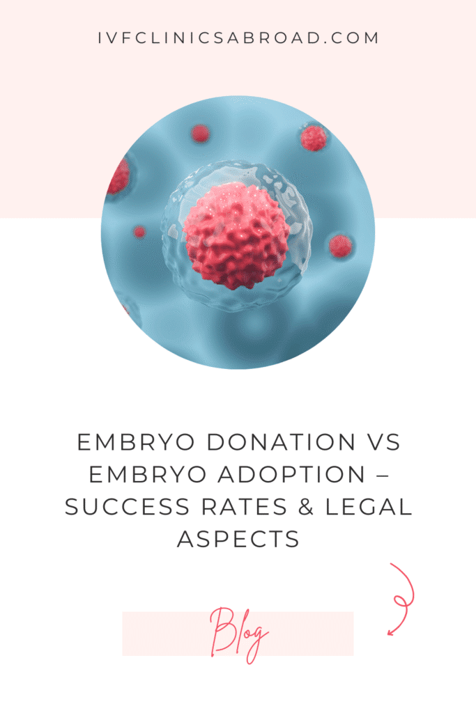 Embryonenspende vs. Embryoadoption