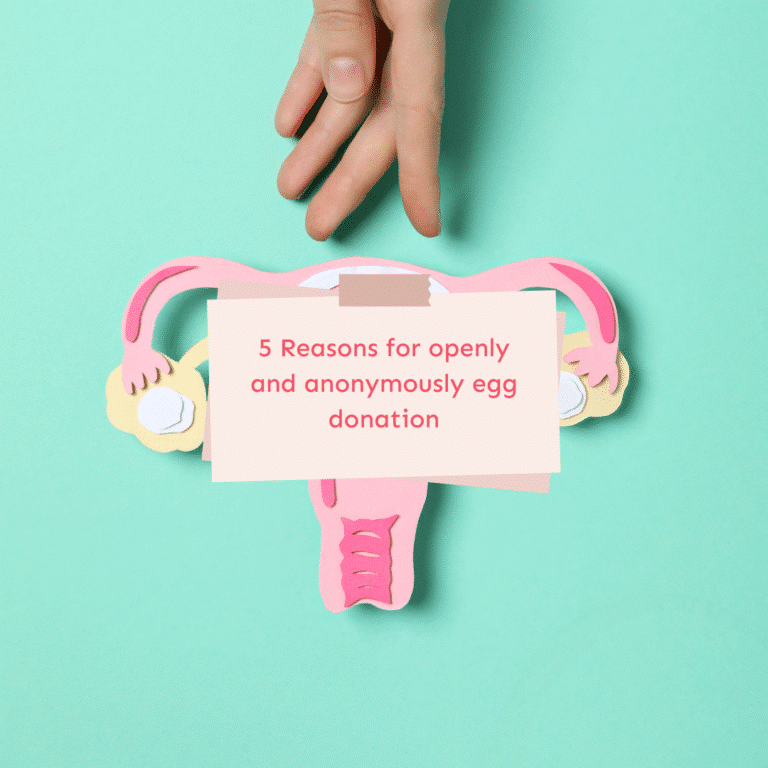 5 Reasons for openly and anonymously egg donation