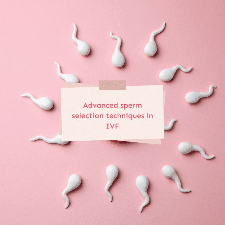 Advanced sperm selection techniques in IVF