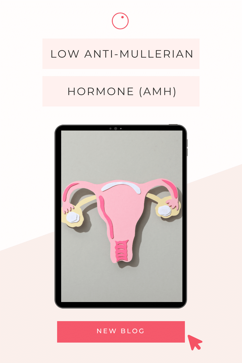 Faible taux d'hormone anti-mullérienne (AMH)