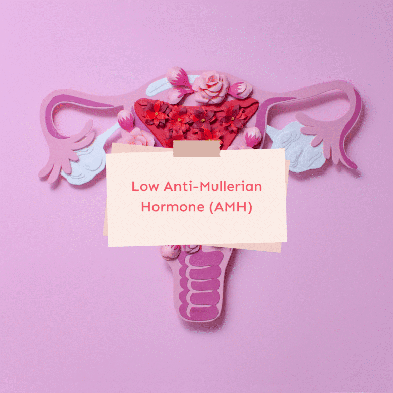 Faible taux d'hormone anti-mullérienne (AMH)