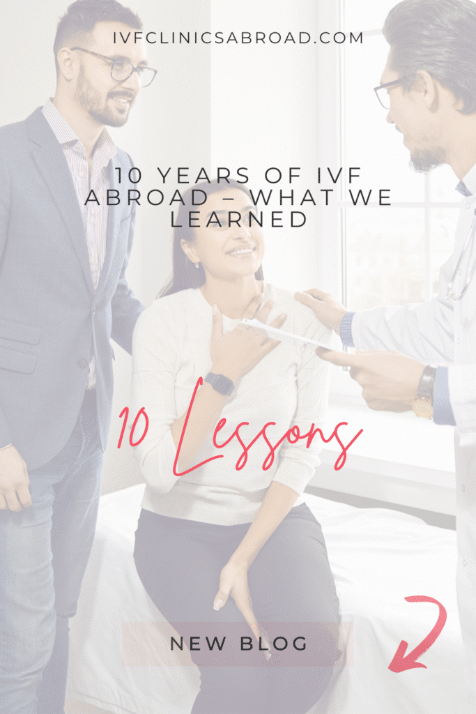 10 anni di cliniche di fecondazione assistita all'estero: lezioni sulla fertilità, sugli ovuli di donatrici e sulla tecnologia di riproduzione assistita 8 10 anni di cliniche di fecondazione assistita all'estero: le lezioni apprese su fertilità, ovuli di donatrici e tecnologia di riproduzione assistita