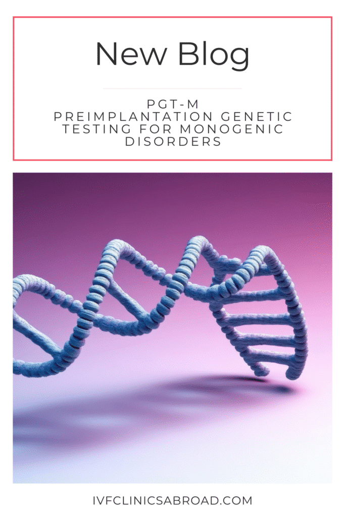 Preimplantation Genetic Testing for Monogenic Disorders (PGT-M) and Fertility Treatment 3 PGT-M Preimplantation genetic testing for monogenic disorders