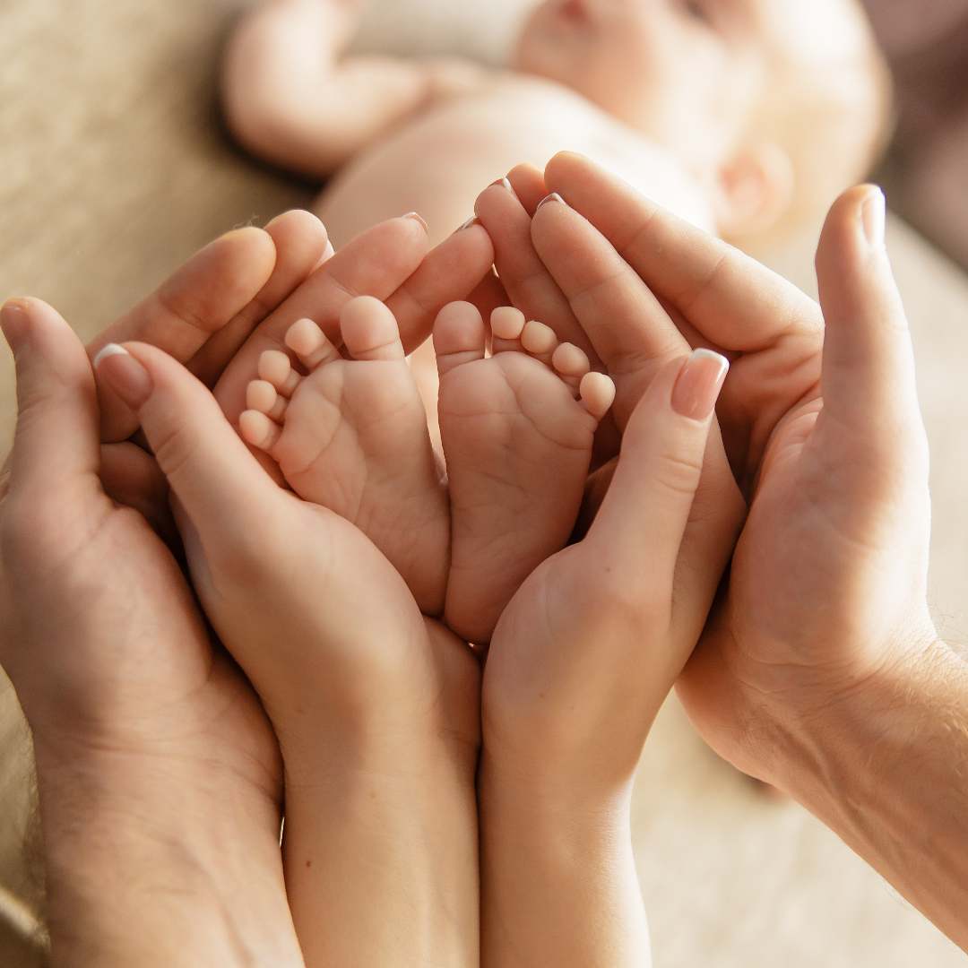 Gender Selection 9 baby feet